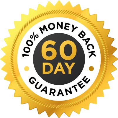 Boostaro 100% 60-days money back guarantee